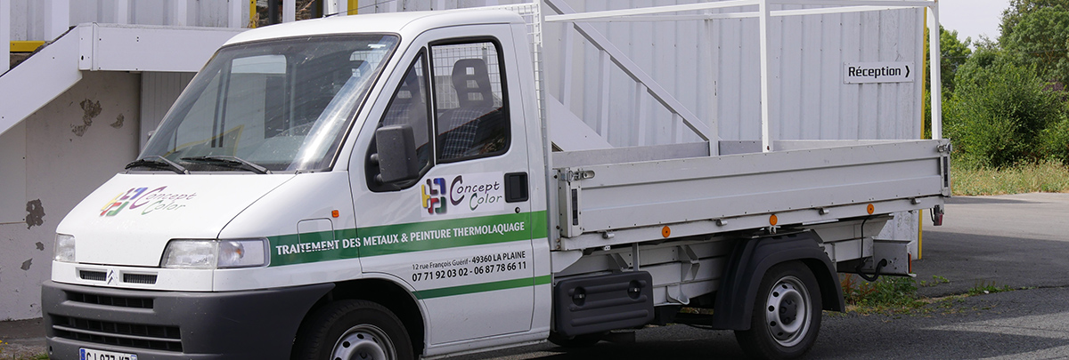 Camion plateau Concept Color