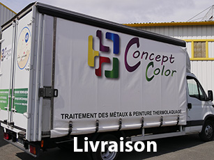 Camion de livraison Concept Color